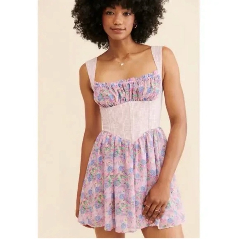 For Love & Lemons Brenna Mini Dress | NWT